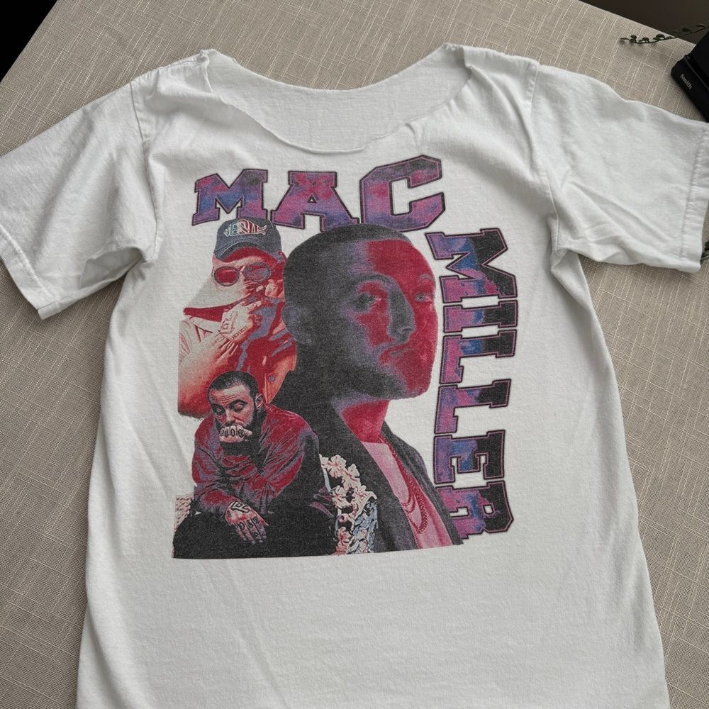 Mac Miller T shirt *Altered neckline